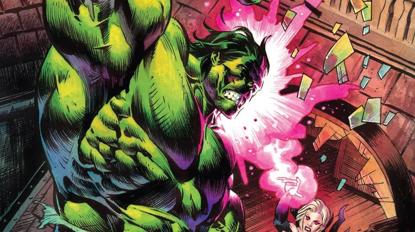 هالک در حال نمایش خشم