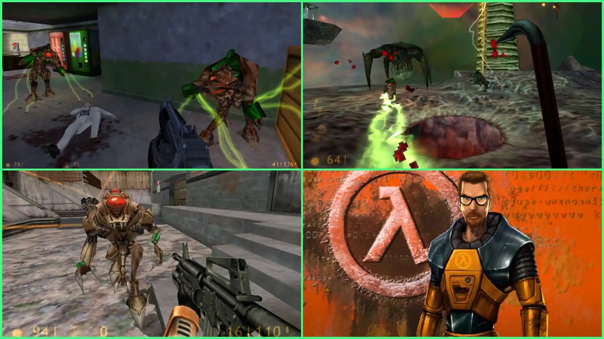 تصاویر گیم پلی بازی Half-Life 1