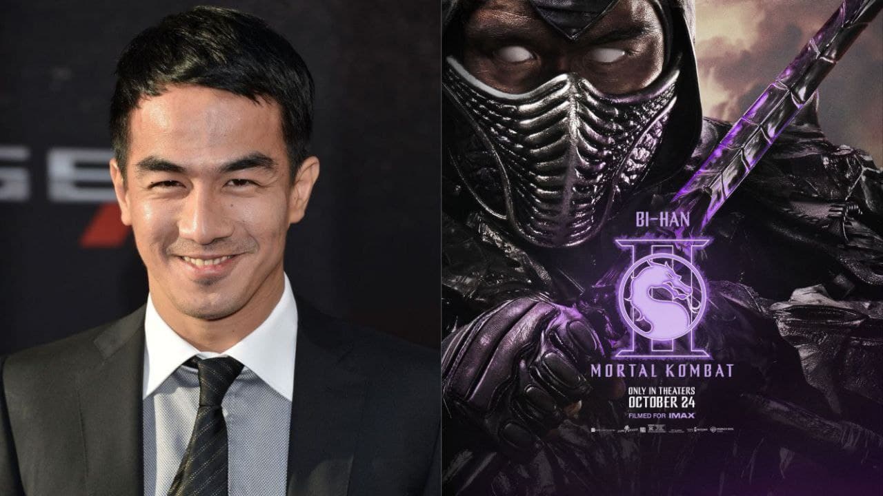 جو تاسلیم در نقش بی-هان (ساب-زیرو) در فیلم مورتال کمبت 2