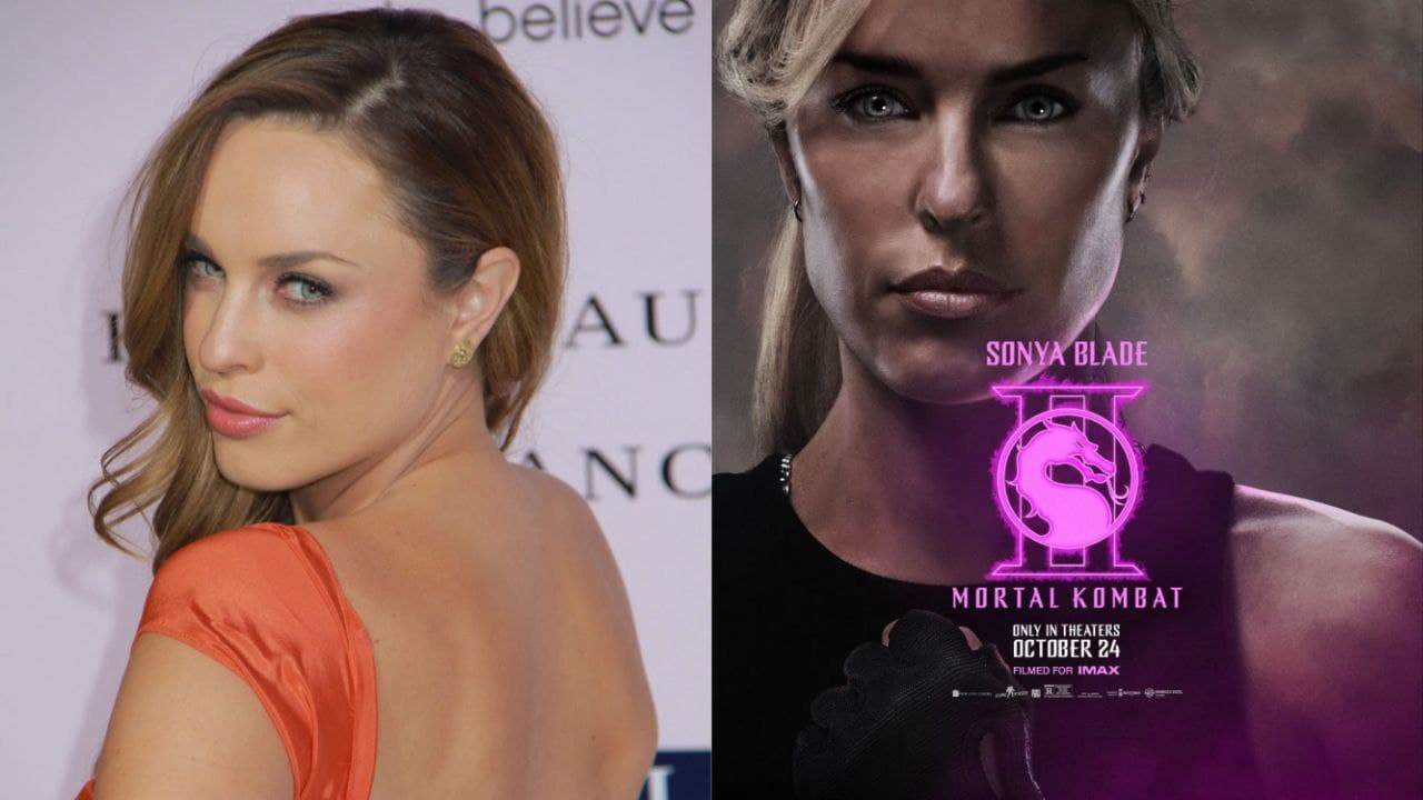 جسیکا مکنامی در نقش سونیا بلید در فیلم مورتال کمبت 2