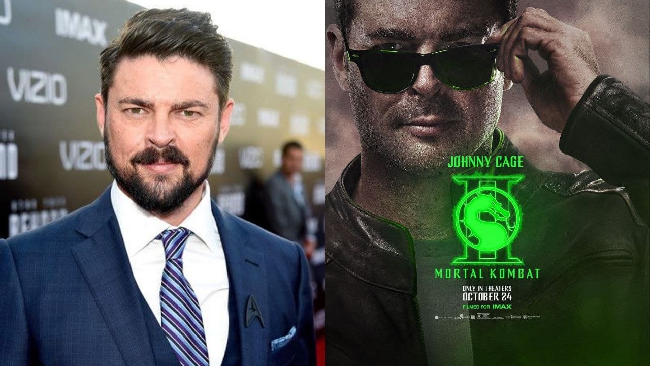 کارل اوربن در نقش جانی کیج در فیلم مورتال کمبت 2