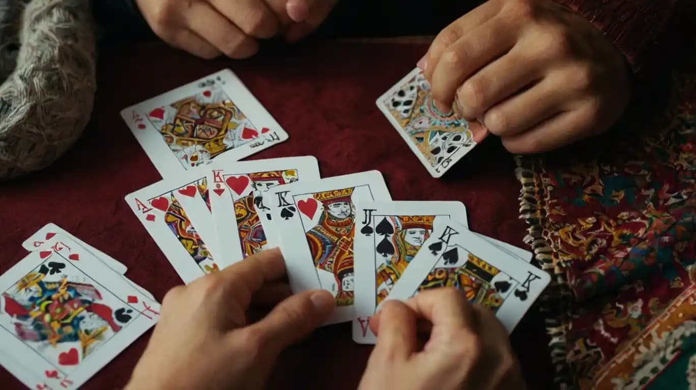 آموزش بازی پاسور چهار برگ