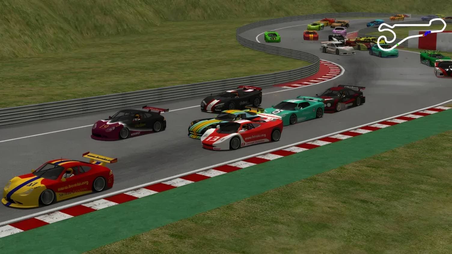 TORCS (The Open Racing Car Simulator) بازی ماشینی