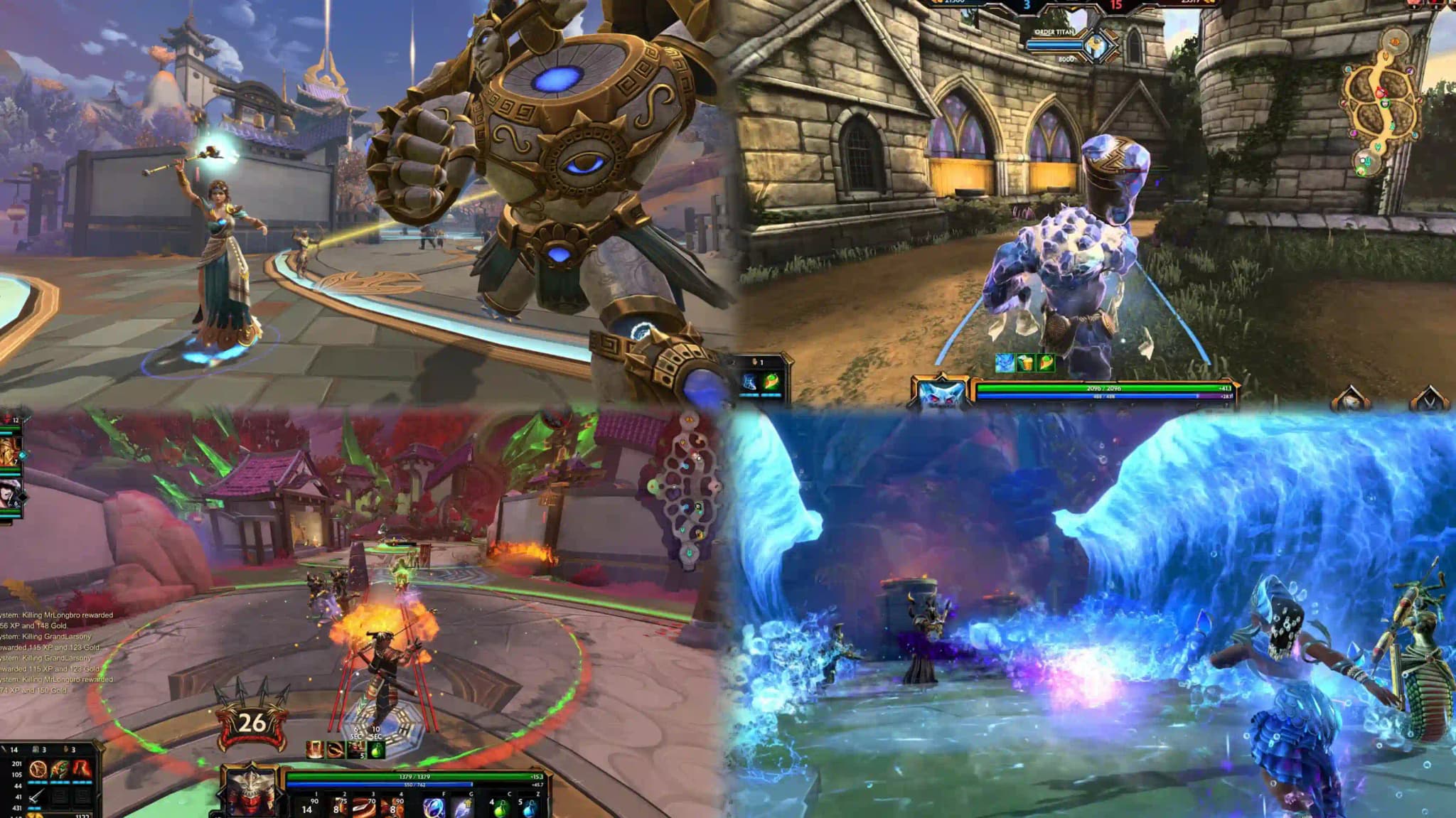 تصاویری از گیم پلی بازی SMITE