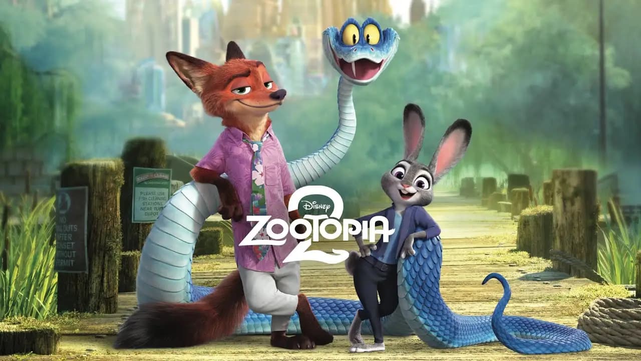پوستر انیمیشن سینمایی جدید جذاب Zootopia 2