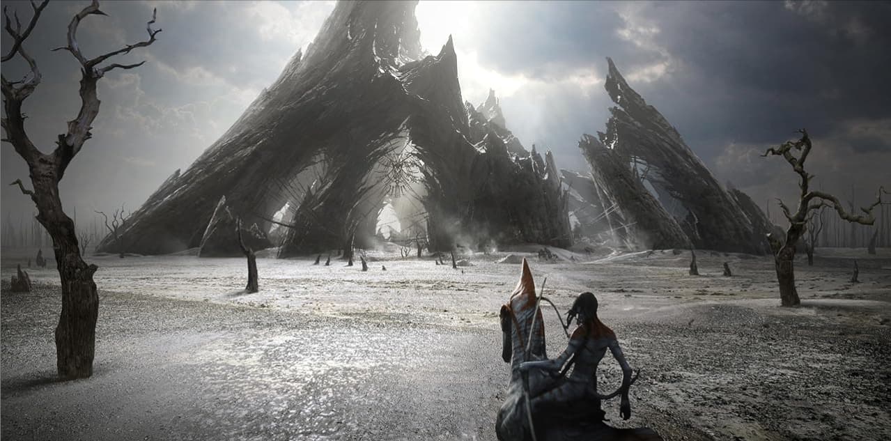 تصویری از محیط خاکستری آواتار