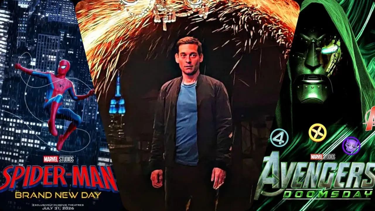 توبی مگوایر در لندن برای فیلمبرداری Avengers: Doomsday؟ شایعات بازگشت مرد عنکبوتی اصلی