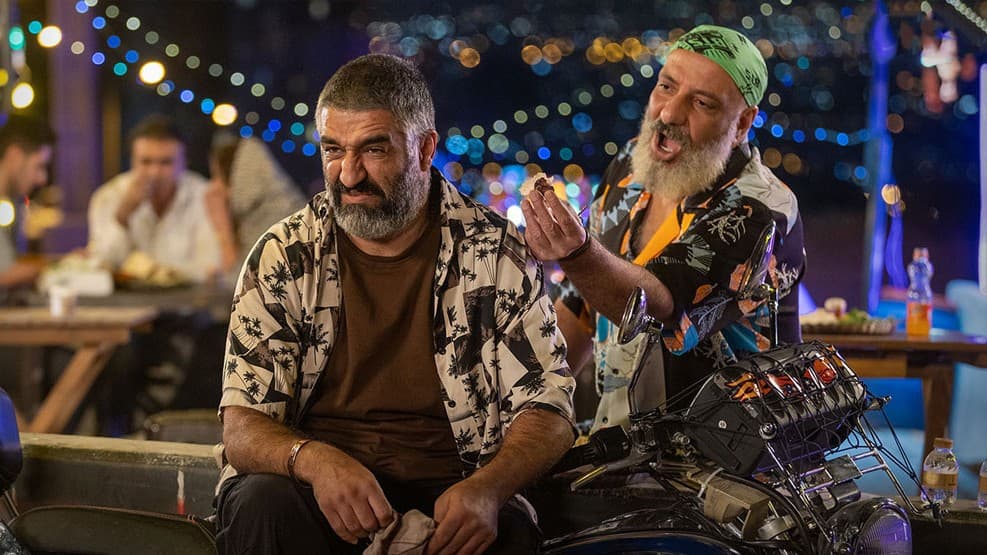 امیر جعفری و پژمان جمشیدی در فیلم سینمایی جدید ایرانی دایناسور