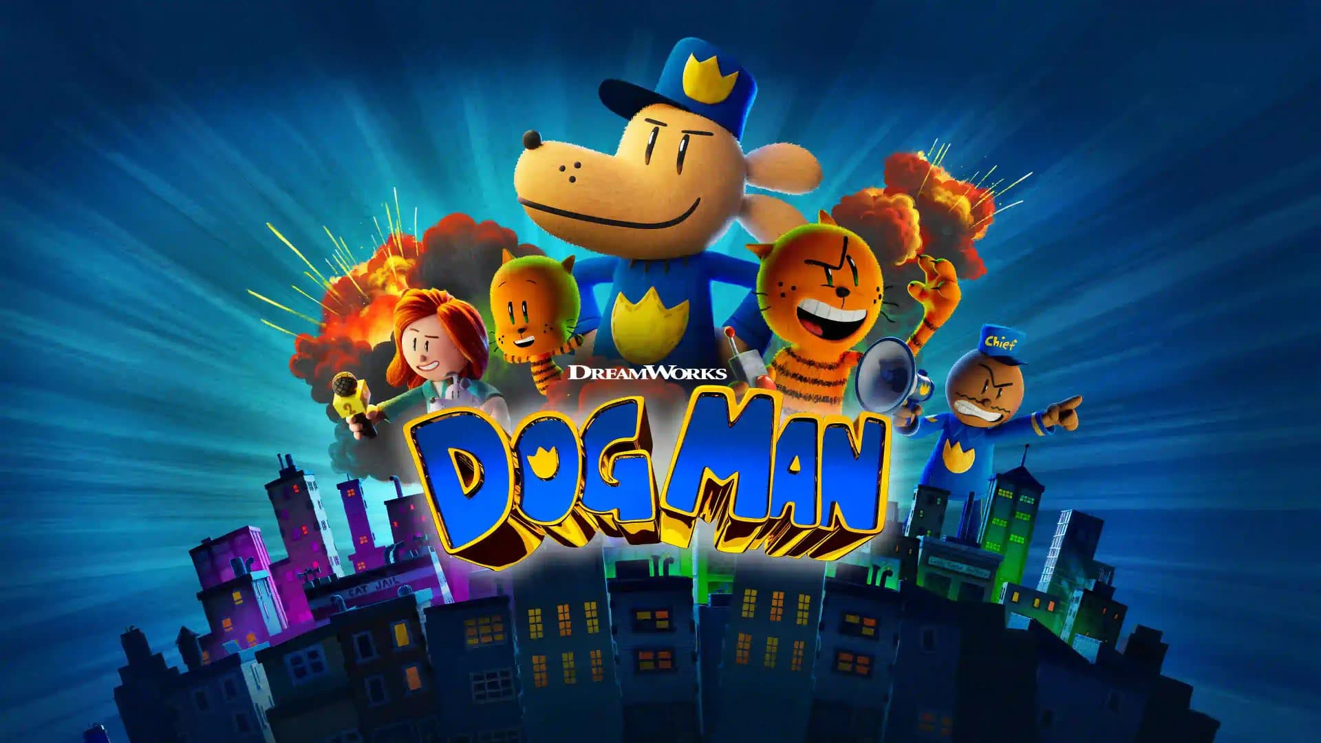 پوستر انیمیشن Dog Man