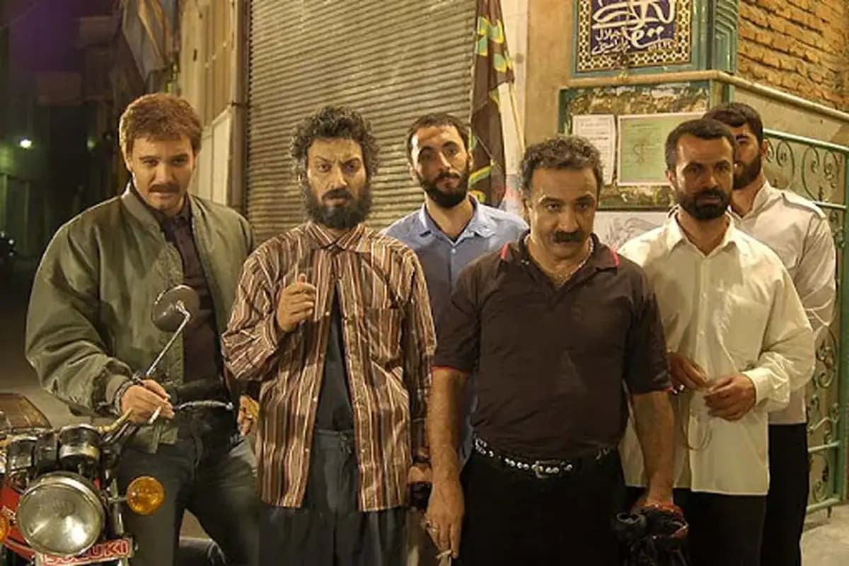 صحنه ای از فیلم معروف ایرانی اخراجی ها
