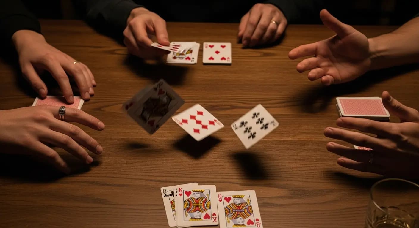 پخش کردن کارت ها