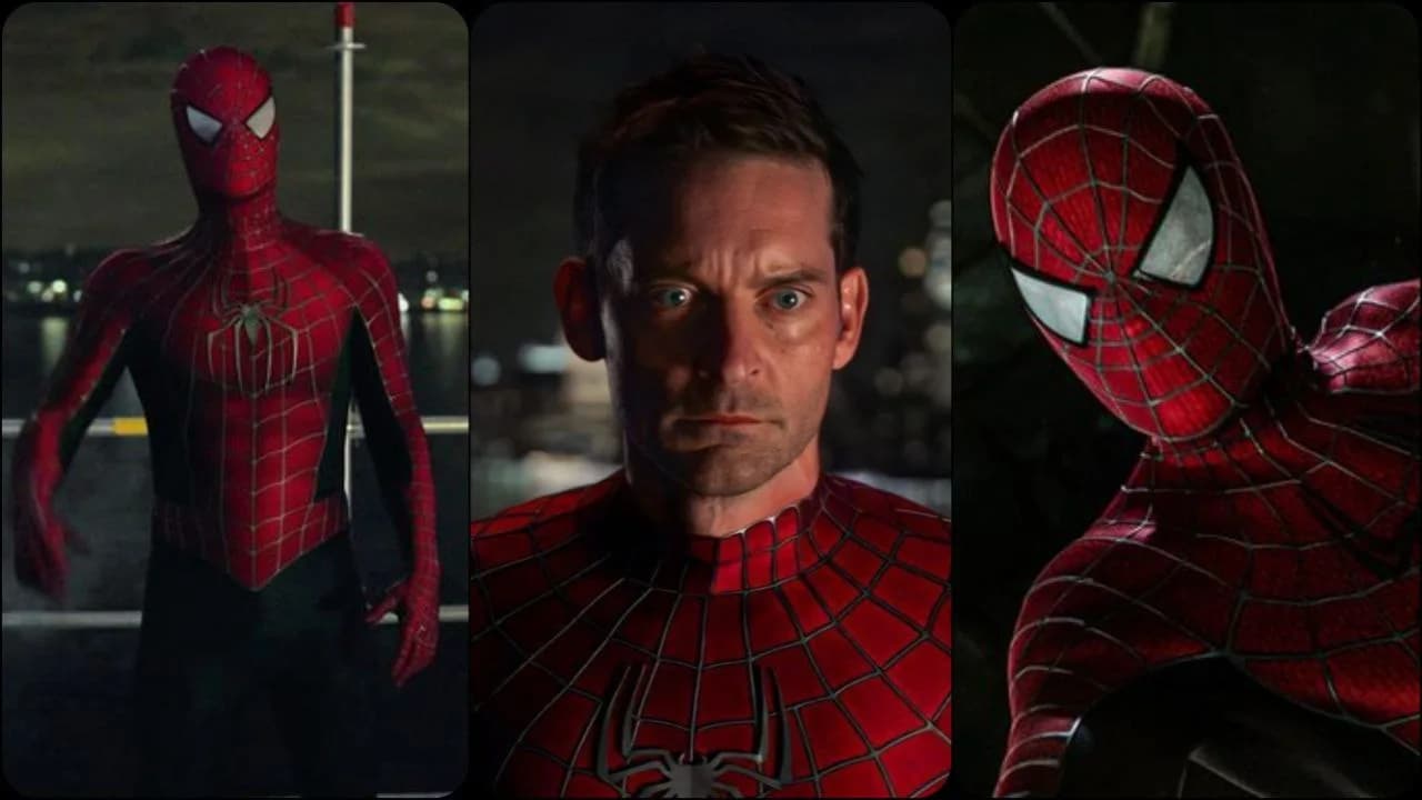 مردعنکبوتی توبی مگوایر در فیلم spiderman no Way home