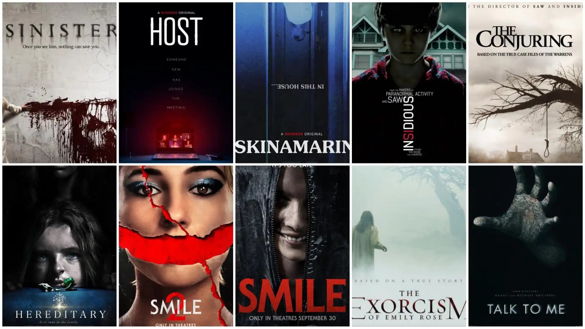 ده فیلم برتر ترسناک تاریخ به انتخاب علم