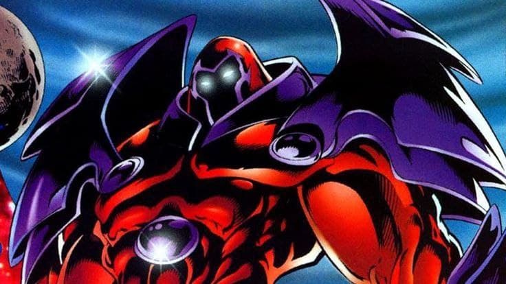 موجودی هیبریدی از ذهن و قدرت، در حال حمله به قهرمانان مارول