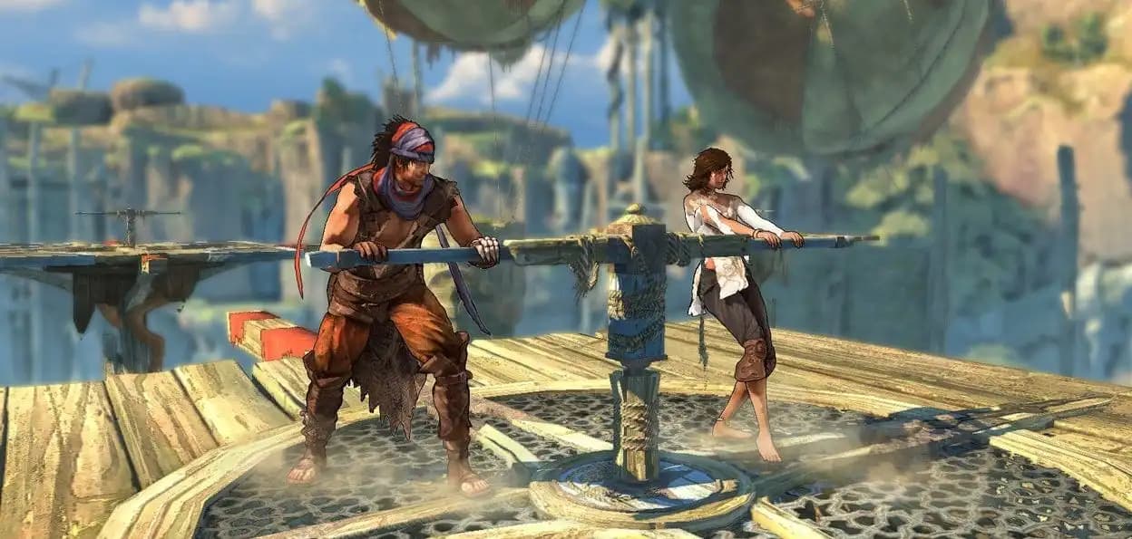 گرافیک هنری بازی شاهزاده ایرانی ۲۰۰۸ و کاراکتر الیکا