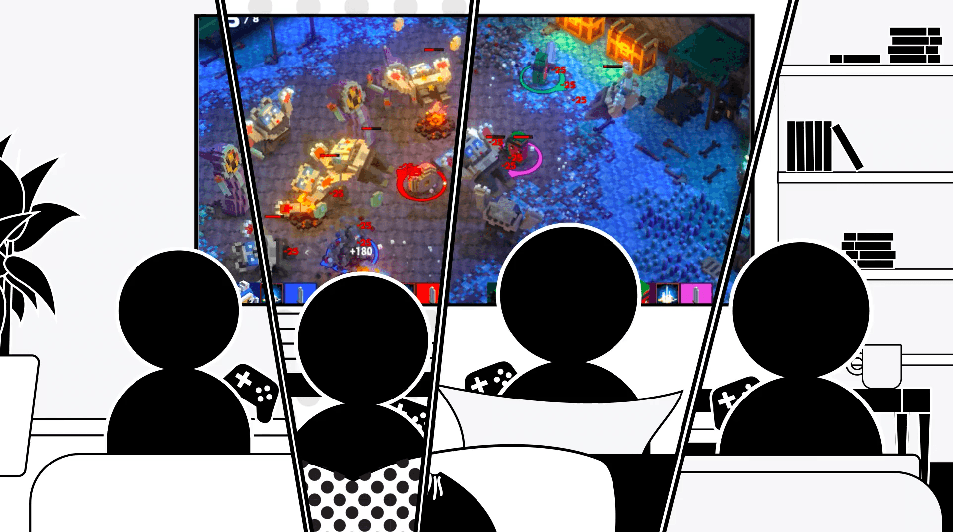 بازی آنلاین دو نفره کامپیوتر Steam