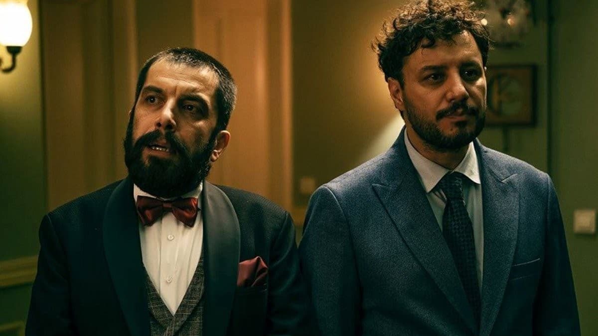 جواد عزتی و عباس جمشیدی فر در فیلم اکشن کمدی تمساح خونی