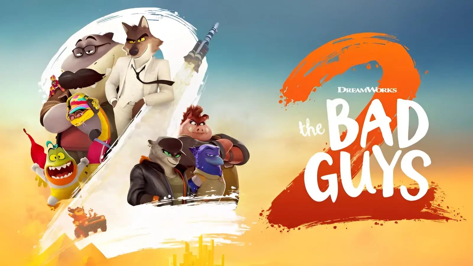 پوستر انیمیشن سینمایی جدید جذاب The Bad Guys 2