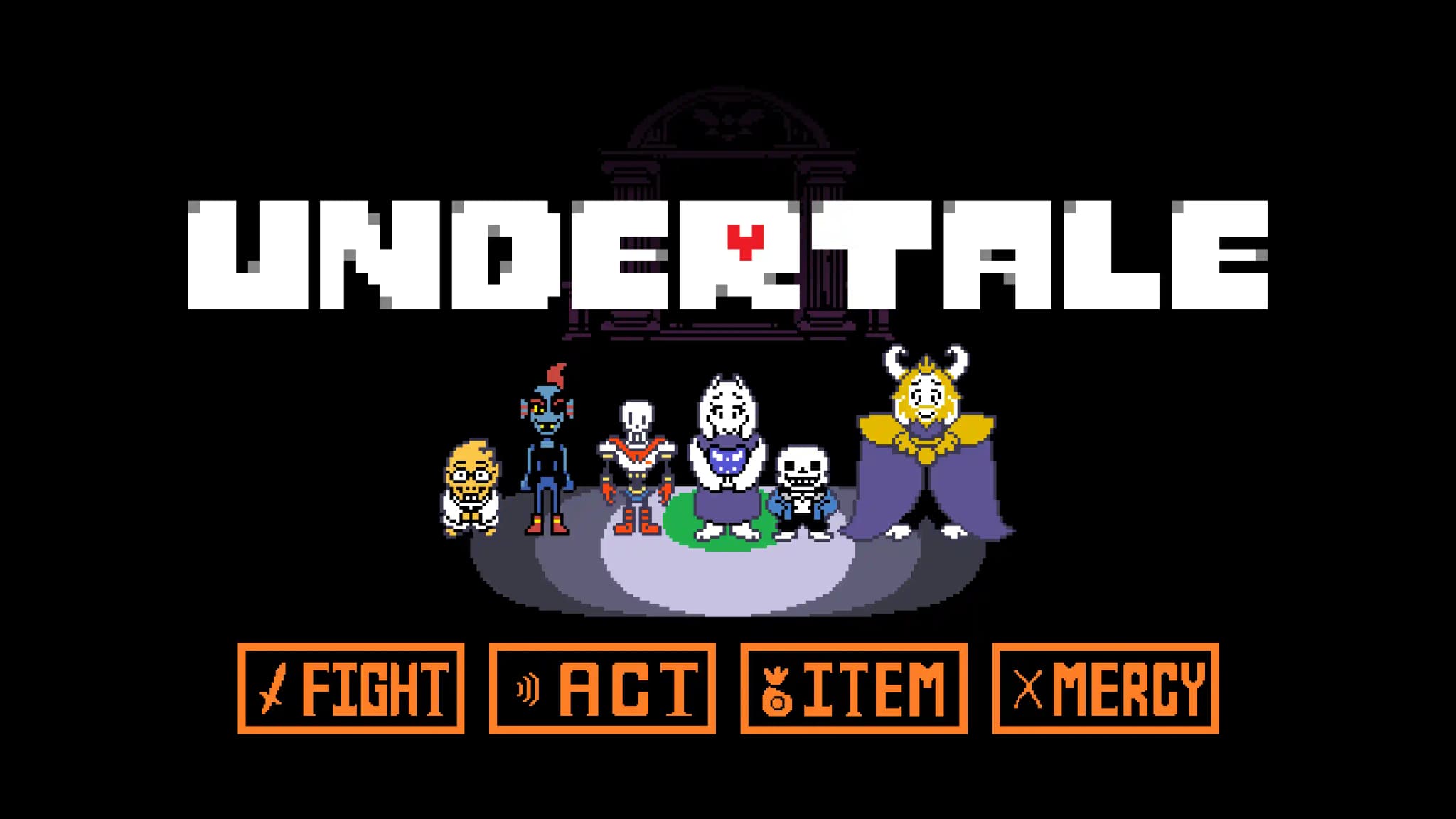 پوستر بازی Undertale