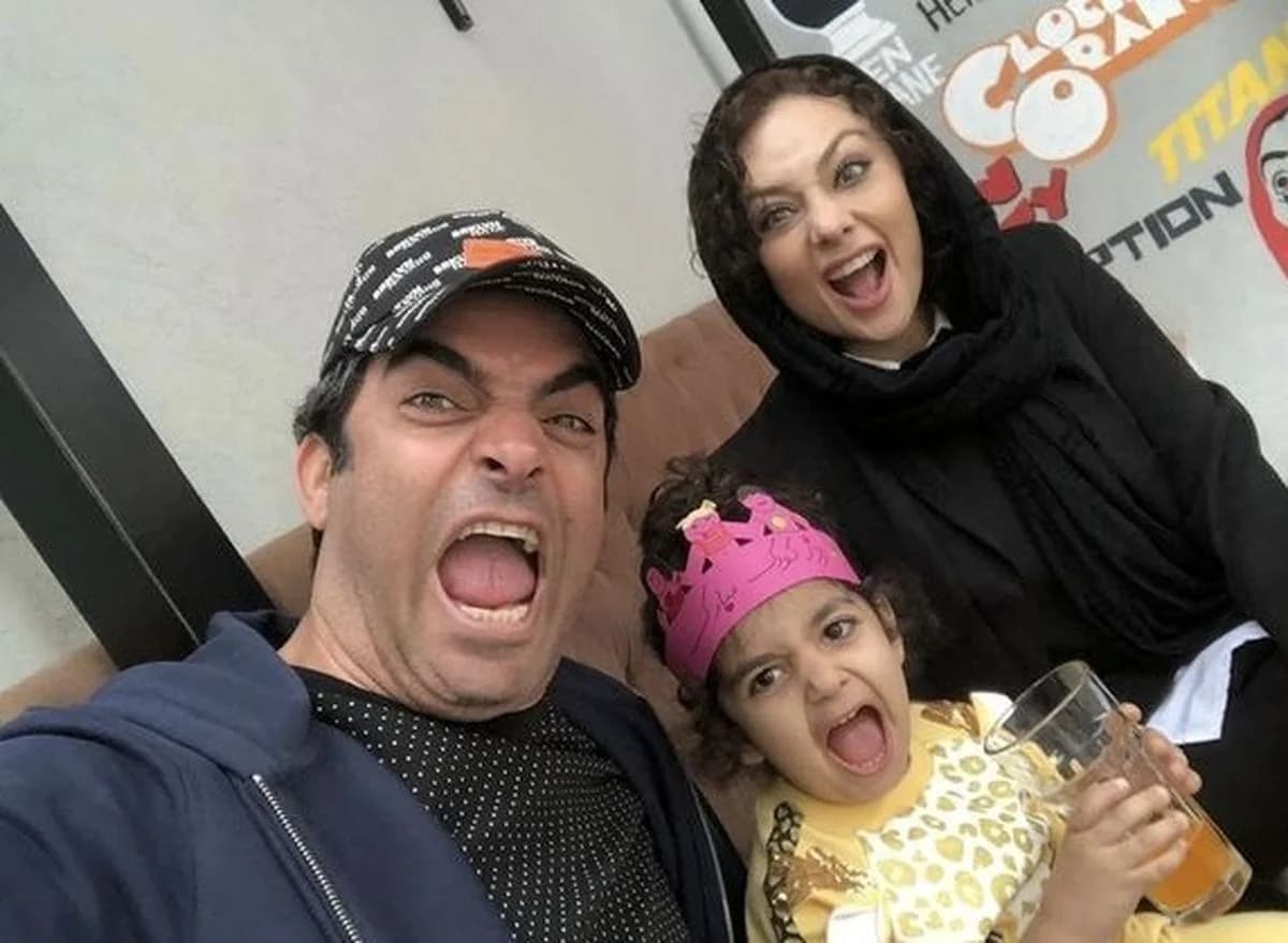 تصویر یکتا ناصر و منوچهرهادی در کنار فرزندشان سوفیا